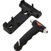 Marteau brise-vitre d'urgence noir CARPOINT - 0110003
