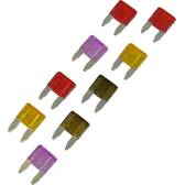 Mini fusíveis variados - x 9 CARPOINT - 1623907