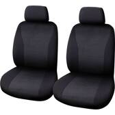 Vienna hoesset - Zwart/grijs - 4 st CARPOINT - 0310357