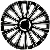 LeMans Pro Silver Black Wheel Cover Set - 15 inch CARPOINT - 2211196