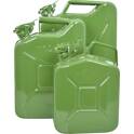 Metalen jerrycan tuv/gs 20l - Groen CARPOINT - 0110009