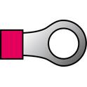635 aansluitklemmen voor kabels Ø 0,5 - 1,5 mm - Rood - 10 st CARPOINT - 1623802