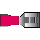 541 Klemmen für Kabel Ø 0,5 - 1,5 mm - Rot - Blister - 10 Stk CARPOINT - 1624009