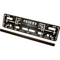 Universeller Kennzeichenhalter - 52 x 11 cm - Schwarz/Rot CARPOINT - 1303902