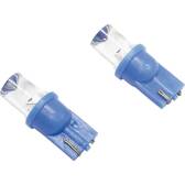 Lampadine LED T10 base cuneo 5W 12V azzurro - 2 pz CARPOINT - 0740011