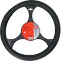 Mattschwarzer Kunststoff-Lenkradbezug  Ø37/39 cm CARPOINT - 2510048