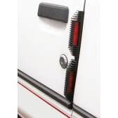 Protetor de porta 22cm preto duplo 2pcs CARPOINT - 2237804