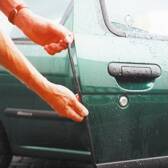 Protetor de Porta 60Cm Preto 2Pcs CARPOINT - 2237805