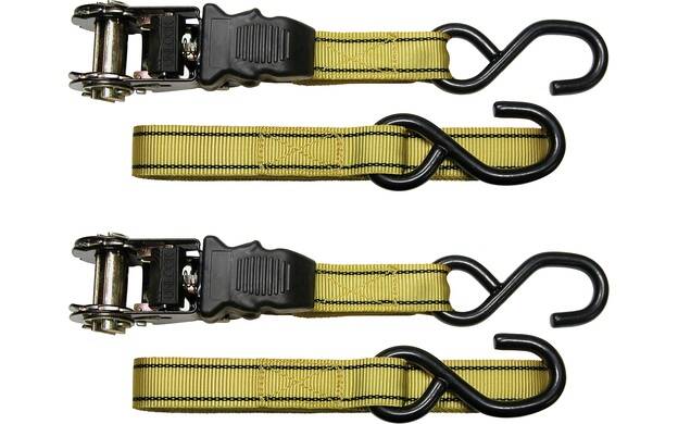 2 Professional Ratchet Straps 5M 350Kg