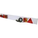 Regleta de iluminación trasera 120x14 cm 7 pines 12V CARPOINT - 0440005