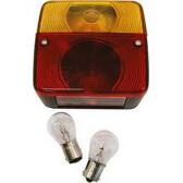 Feu arriere 4 fonctions 12V + ampoules CARPOINT - 0413919