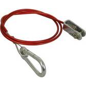 Cable de frein de sécurité pour remorque ou caravane CARPOINT - 0438116
