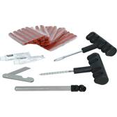 Kit professionnel de réparation de pneus à mèche avec outils - 31 pcs CARPOINT - 0623016