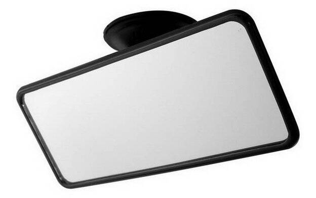 Interior Rearview Mirror With Suction Cup 15.2X5.4Cm