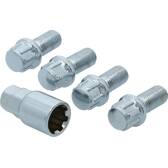 Tornillo antirrobo M14x1,5x26 mm esférico modelo D (x4) CARPOINT - 0520504