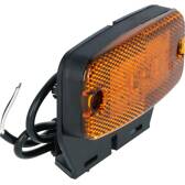 Orange LED-Seitenmarkierungsleuchte mit 9-32V-Halterung CARPOINT - 0413965