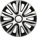 Nardo Zilver Zwart wieldoppenset - 14 inch CARPOINT - 2211191