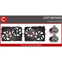 Elektrische motor, radiateurventilator CASCO - CEF74072AS