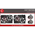 Motor elétrico, ventilador do radiador CASCO - CEF74072AS