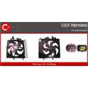Radiator fan motor CASCO - CEF70010AS