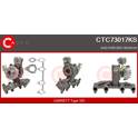 Turbocompresor, sobrealimentación CASCO - CTC73017KS