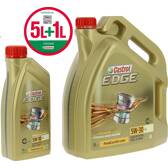 Engine oil EDGE 5W30 LL - 5 Liters + 1 Liter CASTROL - 15A326
