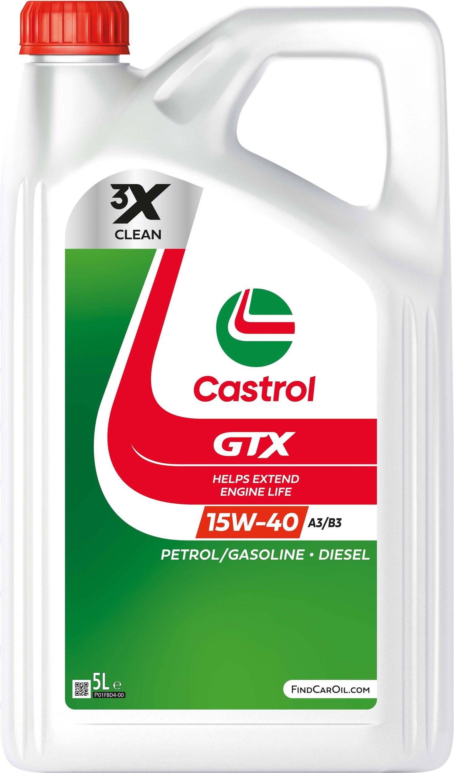 Engine Oil GTX 15W40 - 5 Liters