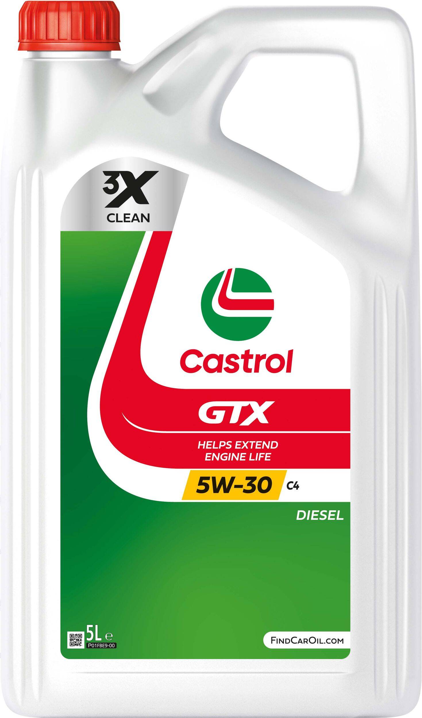Engine Oil Motorolie CASTROL GTX 5W30 C4 - 5 Liters