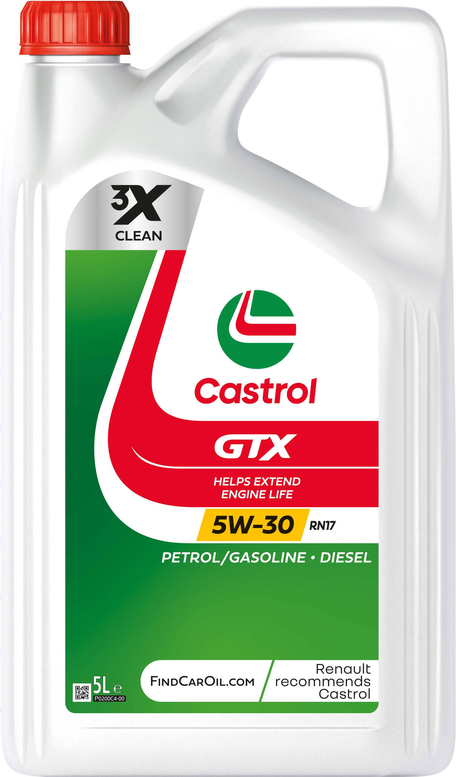 CASTROL GTX 5W30 RN17 Engine Oil - 5L