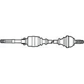 Aandrijfas (Gereviseerd) CEVAM - 5828