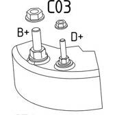 Dynamo / Alternator (Gereviseerd) CEVAM - 4372