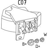 Dynamo / Alternator (Gereviseerd) CEVAM - 4925