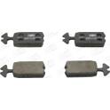 Front brake pad set CHAMPION - 571210CH