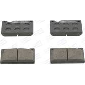 Front brake pad set CHAMPION - 571234CH