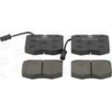Front brake pad set CHAMPION - 571416CH