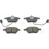 Front brake pad set CHAMPION - 571512CH