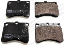 Front brake pad set