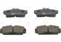 Front brake pad set