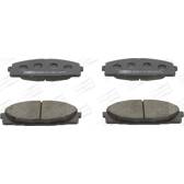 Front brake pad set CHAMPION - 572650CH