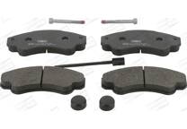 Front brake pad set