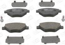 Front brake pad set