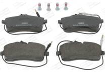 Front brake pad set