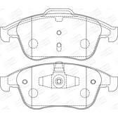 Mister-Auto - Front brake pad set RENAULT MEGANE CC (EZ0/1_) 2.0 