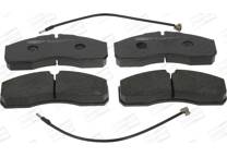 Front brake pad set