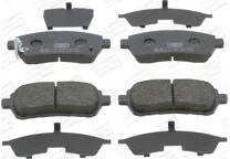 Front brake pad set