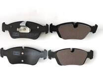 P 30 068 BREMBO Kit pastiglie freno con segnalatore acustico usura, con