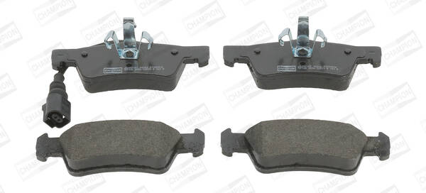 Rear brake pad set