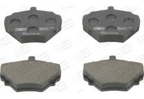 Rear brake pad set