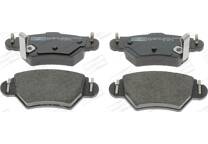Rear brake pad set