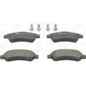 Rear brake pad set CHAMPION - 573274CH